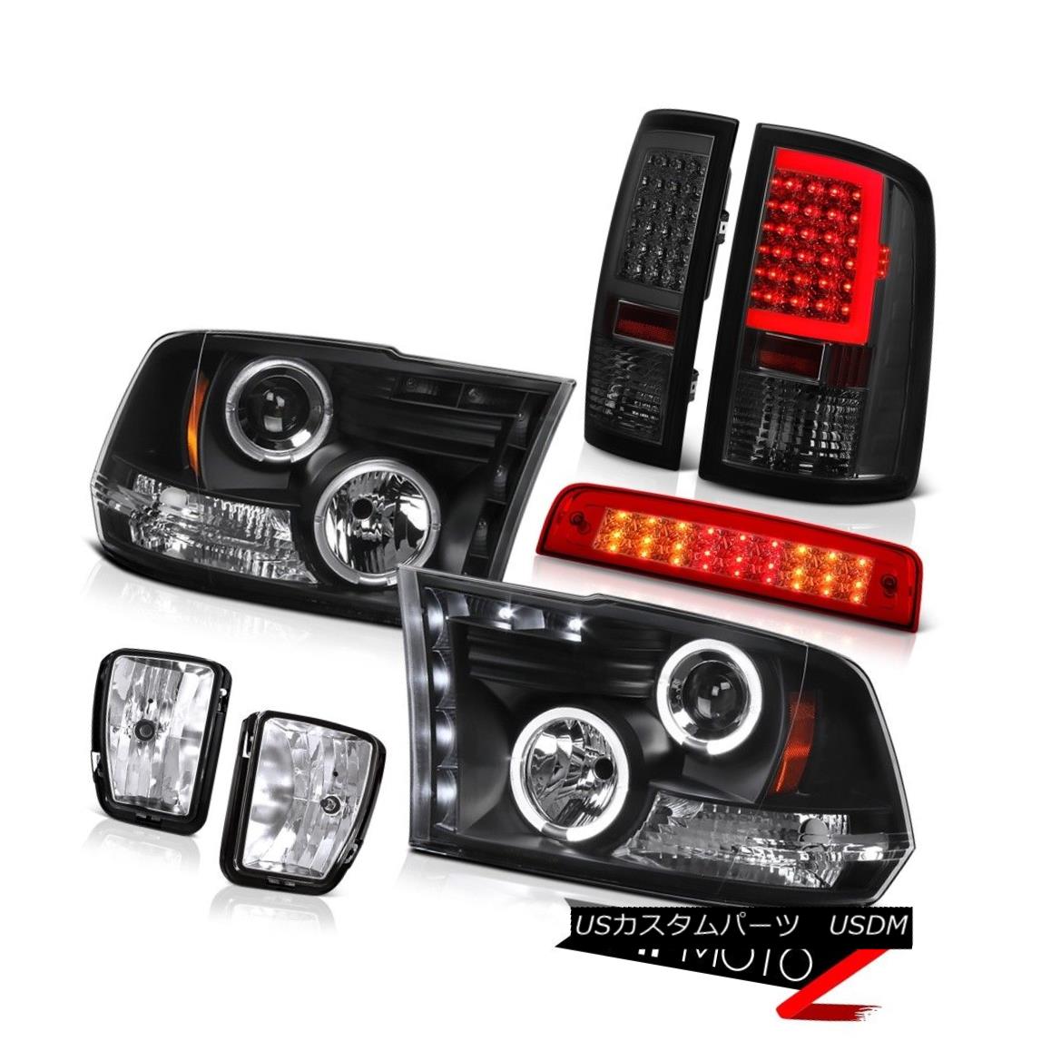 テールライト 2013-2018 RAM 1500 Smokey Tail Light Rosso Red Brake Lights Fog Lamp Headlamp 2013-2018 RAM 1500スモーキーテールライトロッソレッドブレーキライトフォグランプヘッドランプ 【並行輸入品】|カスタムパーツ WORLD倉庫