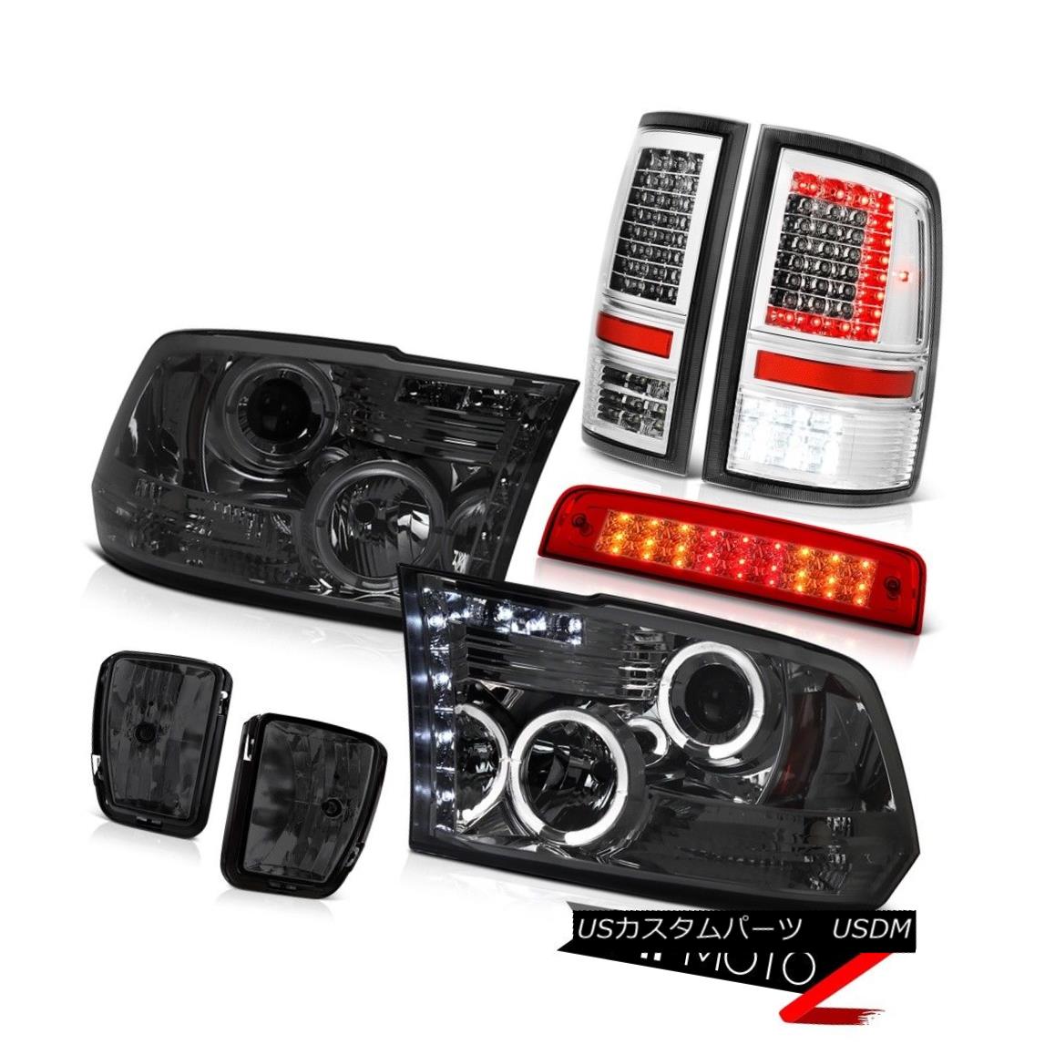 テールライト 2013-2018 RAM 1500 Chrome Tail Lamps Bloody Red Brake Light Fog Head Lamps SET 2013-2018 RAM 1500クロームテールランプブラッディレッドブレーキライトフォグヘッドランプSET 【並行輸入品】｜カスタムパーツ WORLD倉庫