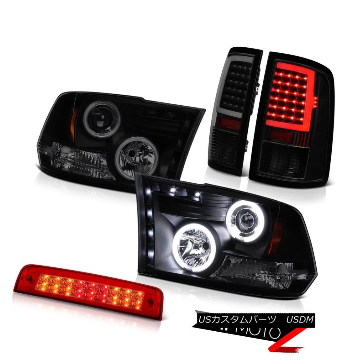 テールライト 09-18 Dodge RAM 3500 Fiber Optic Tail Lights Red Brake CCFL Headlamp Replacement 09-18ダッジRAM 3500光ファイバーテールライト赤ブレーキCCFLヘッドランプ交換 【並行輸入品】｜カスタムパーツ WORLD倉庫