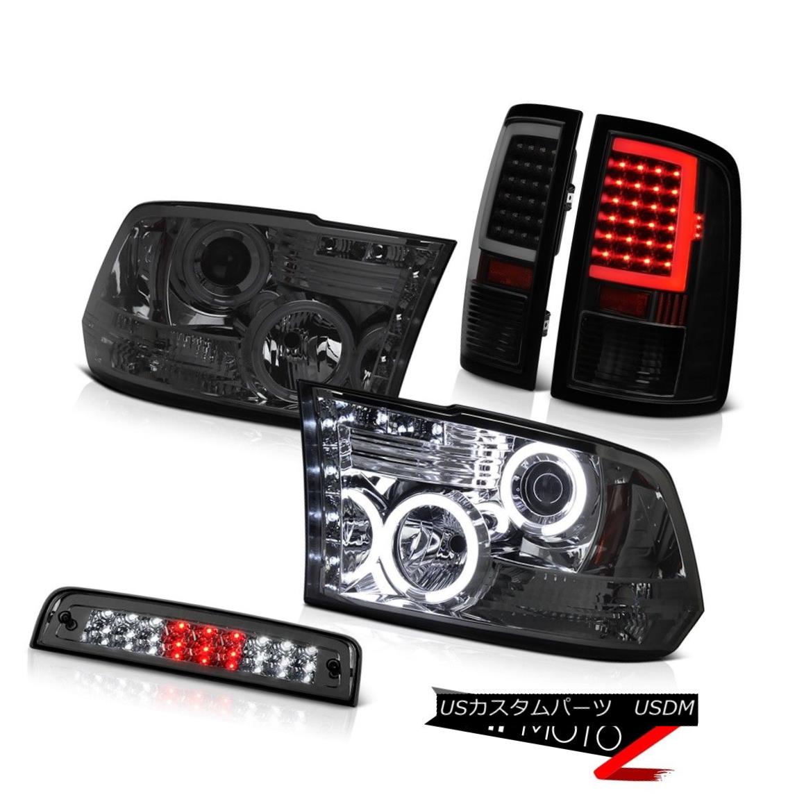 テールライト 09-18 Dodge RAM 2500 Tail Lights Smoked 3rd Brake Headlamps Assembly SET PAIR 09-18ダッジRAM 2500テールライトスモーク3ブレーキランプヘッドセットアセンブリセット 【並行輸入品】｜カスタムパーツ WORLD倉庫 86,878円