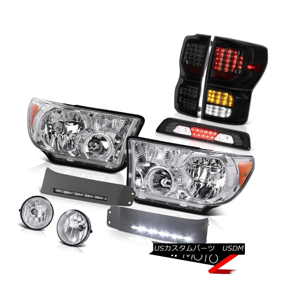 テールライト 07-13 Toyota Tundra SR5 Taillamps Headlights Bumper DRL High Stop Lamp Foglamps 07-13トヨタトンドラSR5テールランプヘッドライトバンパーDRLハイストップランプフォグランプ 【並行輸入品】｜カスタムパーツ WORLD倉庫