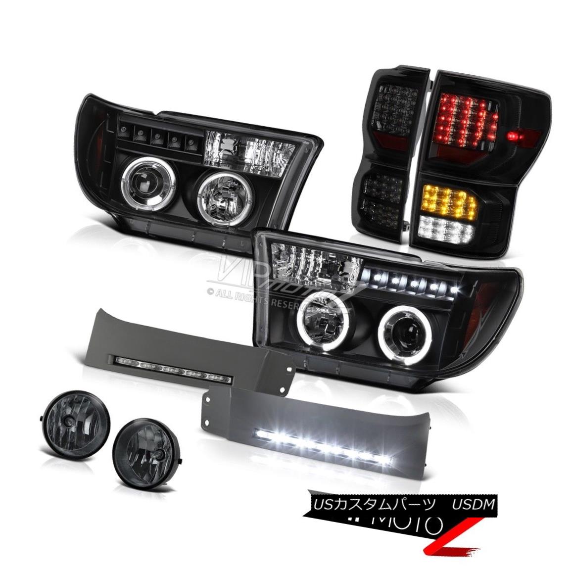 ランキングや新製品 Tail Limited Tundra Toyota 07 13 テールライト Lamps Rim Halo Limitedテールランプバンパーdrlヘッドランプfoglights Tundra Toyota 07 13 Rim Halo Foglights Headlamps Drl Bumper Usdm 0053 3655 Qbdworks Com