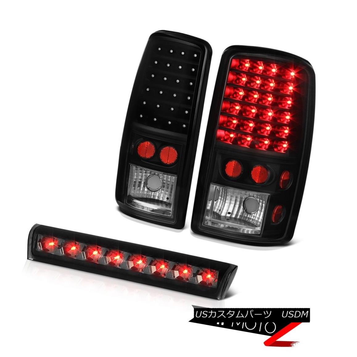 テールライト 2000-2006 Chevy Suburban LS Black Tail Lights Assembly LED High Stop Lamp Smoke 2000-2006シボレー郊外LSブラックテールライトアセンブリLEDハイストップランプスモーク 【並行輸入品】