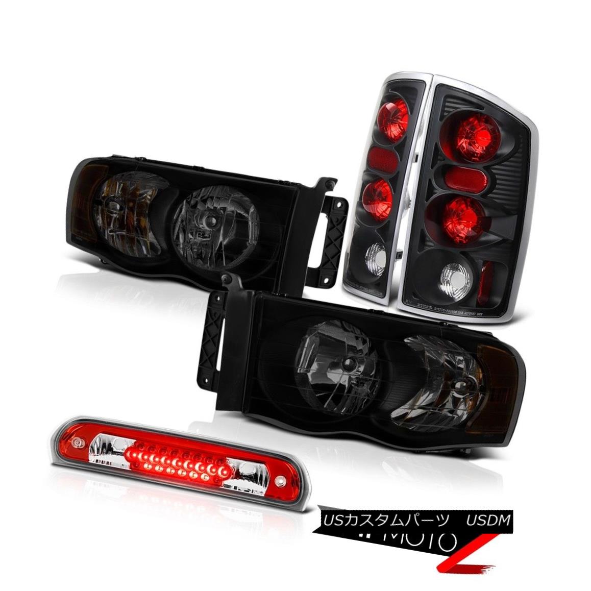 テールライト 02-05 Dodge Ram 1500 2500 Ws Headlamps Rosso Red 3RD Brake Lamp Tail Lights LED 02-05 Dodge Ram 1500 2500 WsヘッドランプRosso Red 3RDブレーキランプテールライトLED 【並行輸入品】 48,840円