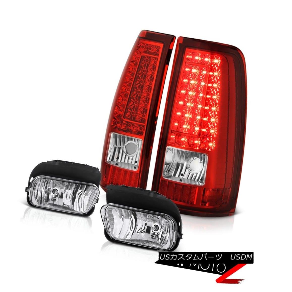 テールライト 03 04 05 06 Chevy Silverado 2500Hd Foglamps Bloody Red Parking Brake Lights LED 03 04 05 06 Chevy Silverado 2500Hd FoglampsブラッディレッドパーキングブレーキライトLED 【並行輸入品】