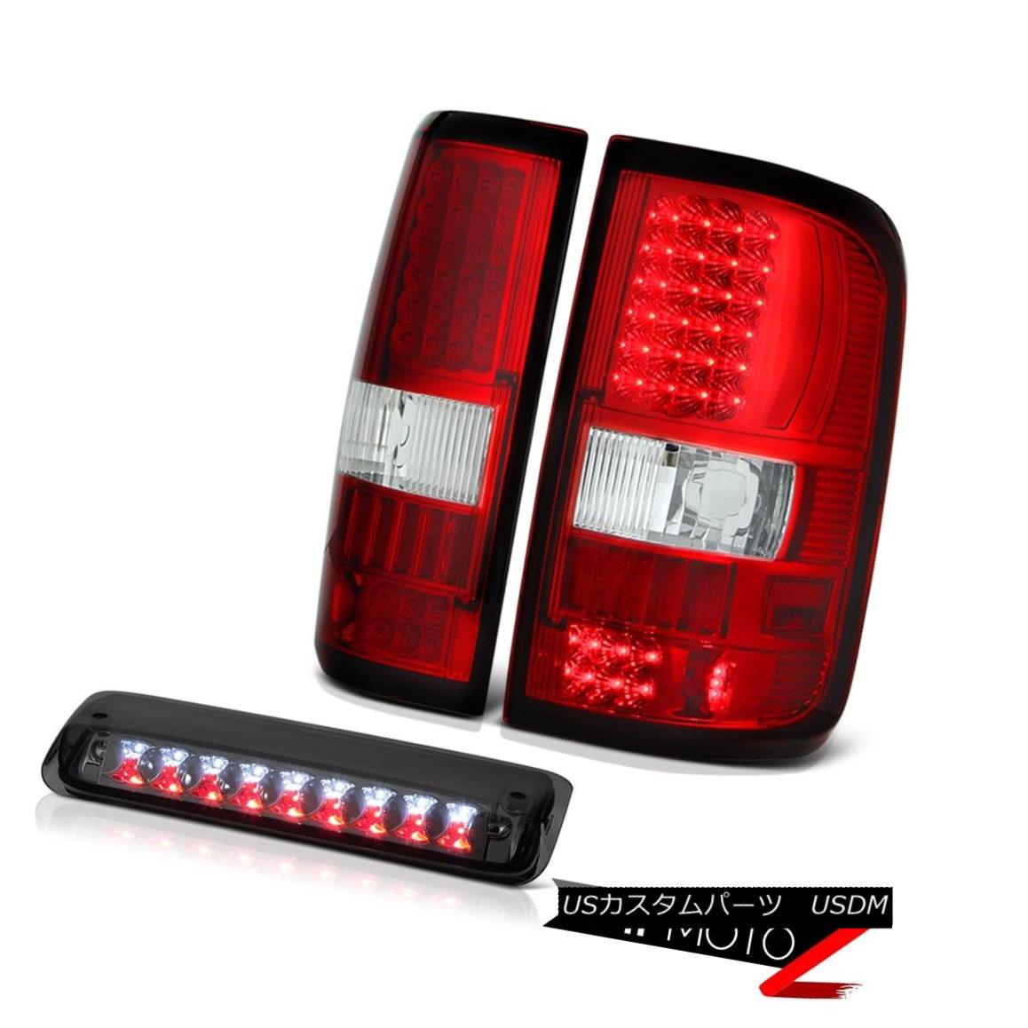テールライト 04-08 Ford F150 King Ranch Smokey Third Brake Light Rear Lamps SMD \