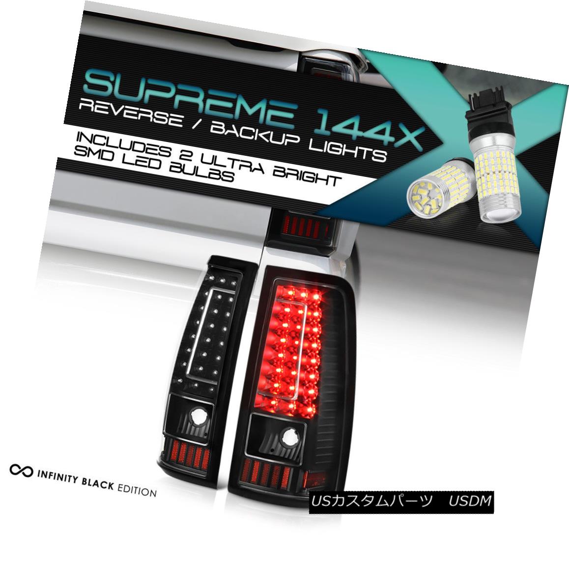 テールライト Full SMD Backup 03-06 Chevy Silverado 1500 2500 3500 C-SHAPE LED Rear Tail Light フルSMDバックアップ03-06 Chevy Silverado 1500 2500 3500 C-SHAPE LEDリアテールライト 【並行輸入品】