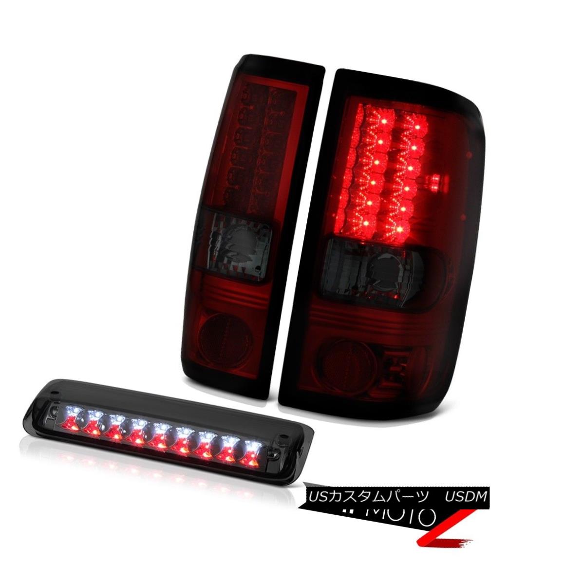 テールライト 04 05 06 07 08 Ford F150 XL Smokey 3RD Brake Lamp Rosso Burgundy Rear Lights SMD 04 05 06 07 08フォードF150 XLスモーキー3RDブレーキランプロッソバーガンディリアライトSMD 【並行輸入品】