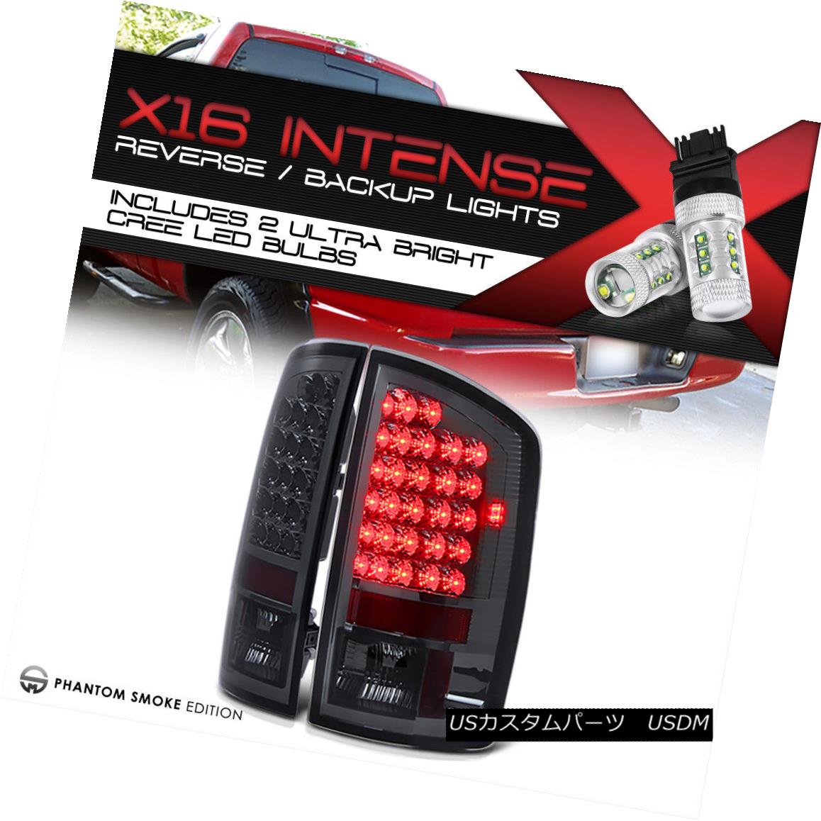 テールライト [HIGH-POWER SMD BACKUP] 07-09 Dodge Ram 1500 L.E.D Taillight 07-08 Ram 2500 3500 [ハイパワーSMDバックアップ] 07-09ダッジラム1500 L.E.Dティアライト07-08ラム2500 3500 【並行輸入品】