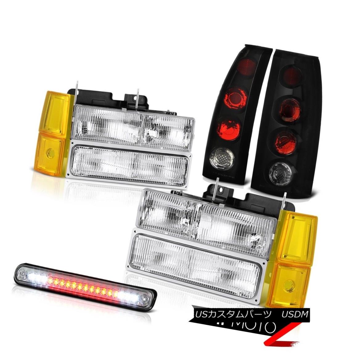 テールライト 94-98 GMC Sierra 2500 Headlights Corner High Stop Light Tail Brake Lights Euro 94-98 GMC Sierra 2500ヘッドライトコーナーハイストップライトテールブレーキライトユーロ 【並行輸入品】 47,850円