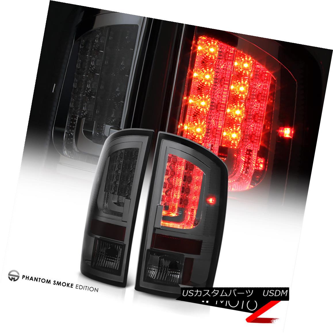 テールライト 2002-2006 Dodge Ram [CRYSTAL VLED PRISM] Smoke SMD LED Tail Lights Lamp PAIR SET 2002-2006ダッジラム[CRYSTAL VLED PRISM]スモークSMD LEDテールライトランプペアセット 【並行輸入品】