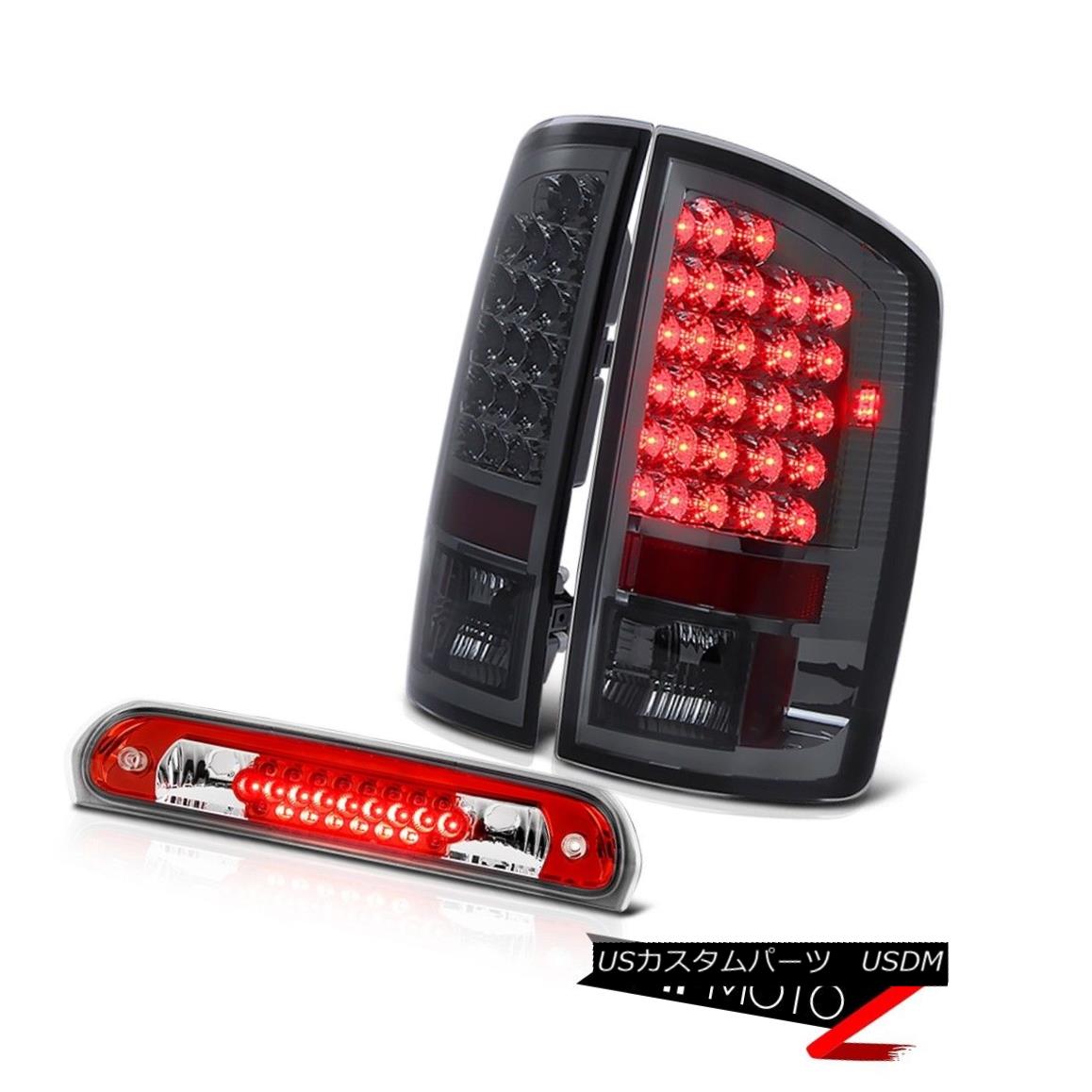テールライト Parking Smoke Tail Lights Sosso Red 3rd Brake High Stop Cargo LED 2006 Dodge Ram 駐車場煙テールライトソッソレッド3ブレーキハイストップカーゴLED 2006 Dodge Ram 【並行輸入品】