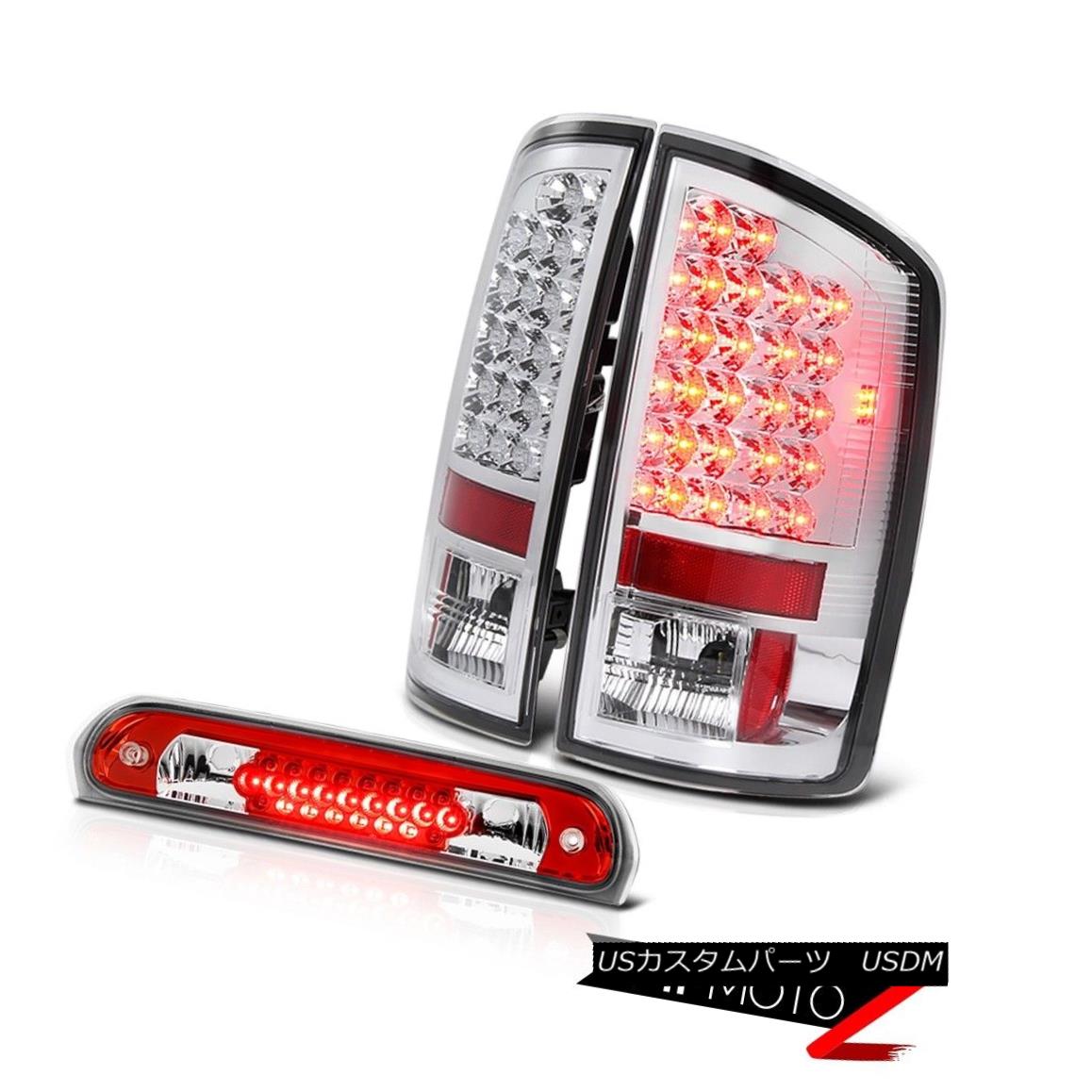テールライト Reverse Rear LED Brake Taillight High Stop Roof Lamp Light Red 2002-2005 Ram SLT リバースリアLEDブレーキテールライトハイストップ屋根ランプライトレッド2002-2005 Ram SLT 【並行輸入品】
