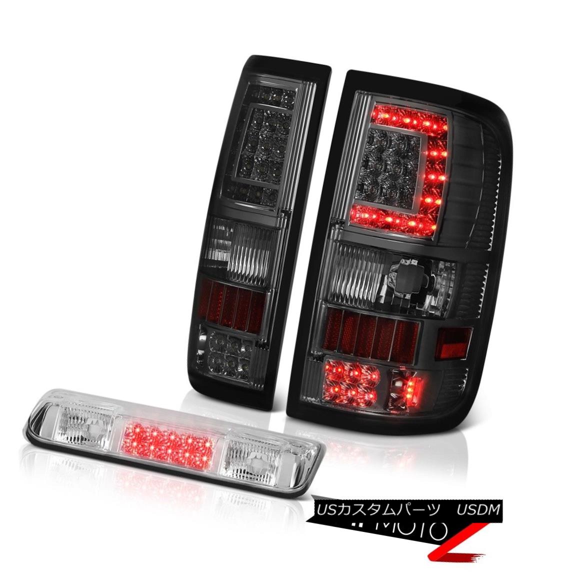テールライト 04 05 06 07 08 Ford F150 Dark Smoke Led Bar Tail Lights Euro Clear 3Rd Brake L+R 04 05 06 07 08フォードF150ダークスモークLed Barテールライトユーロクリア3RdブレーキL + R 【並行輸入品】