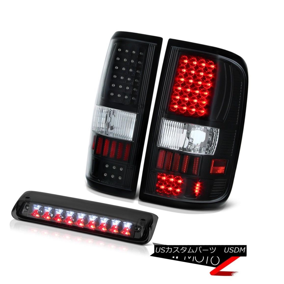 テールライト 2004-2008 Ford F150 XLT 3RD Brake Lamp Matte Black Tail Lamps LED \