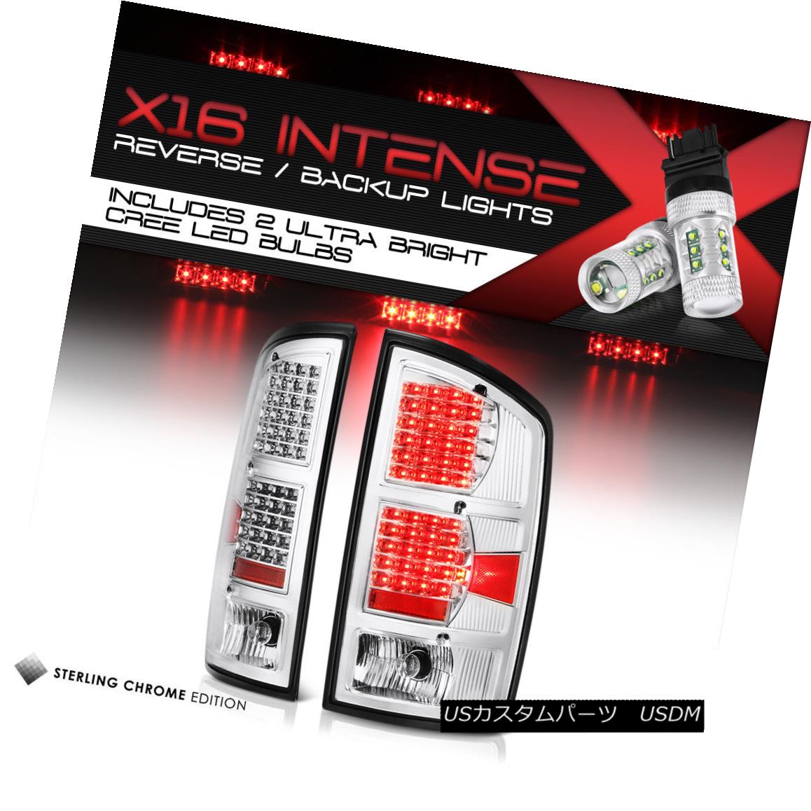 テールライト [High-Power CREE Backup] 02-06 Dodge Ram Pick Up Truck LED Rear Brake Tail Light [ハイパワークリーバックアップ] 02-06ダッジラムピックアップトラックLEDリアブレーキテールライト 【並行輸入品】