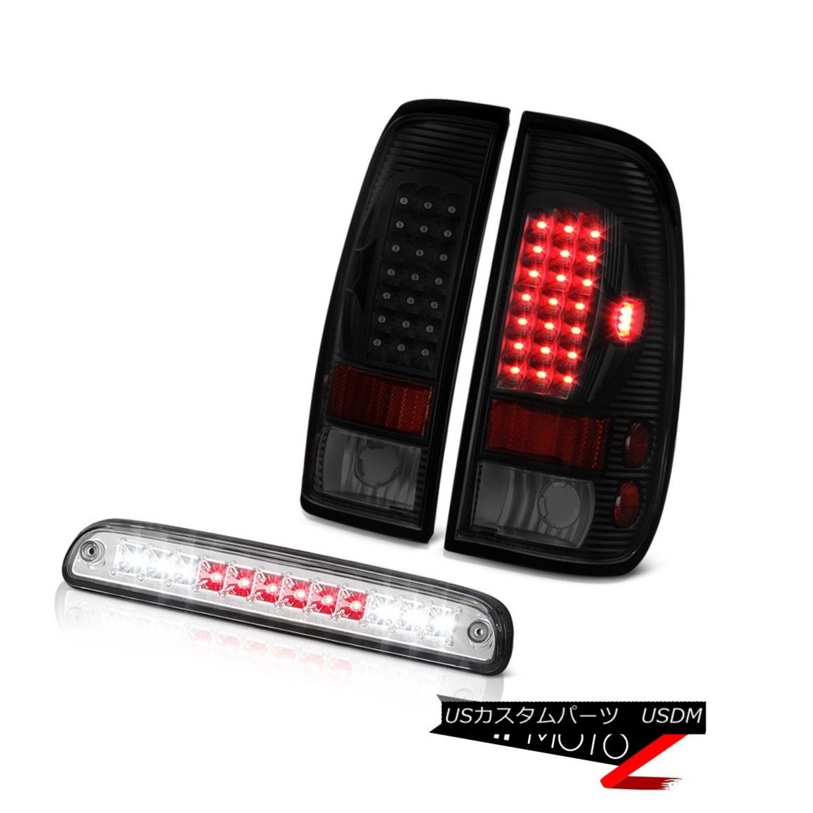 テールライト 99 00 01 02 03 04 F250 Harley Davidson Darkest Smoke Taillights Roof Brake Lamp 99 00 01 02 03 04 F250ハーレーダビッドソンダークスモーク煙燈屋根用ブレーキランプ 【並行輸入品】 45,936円