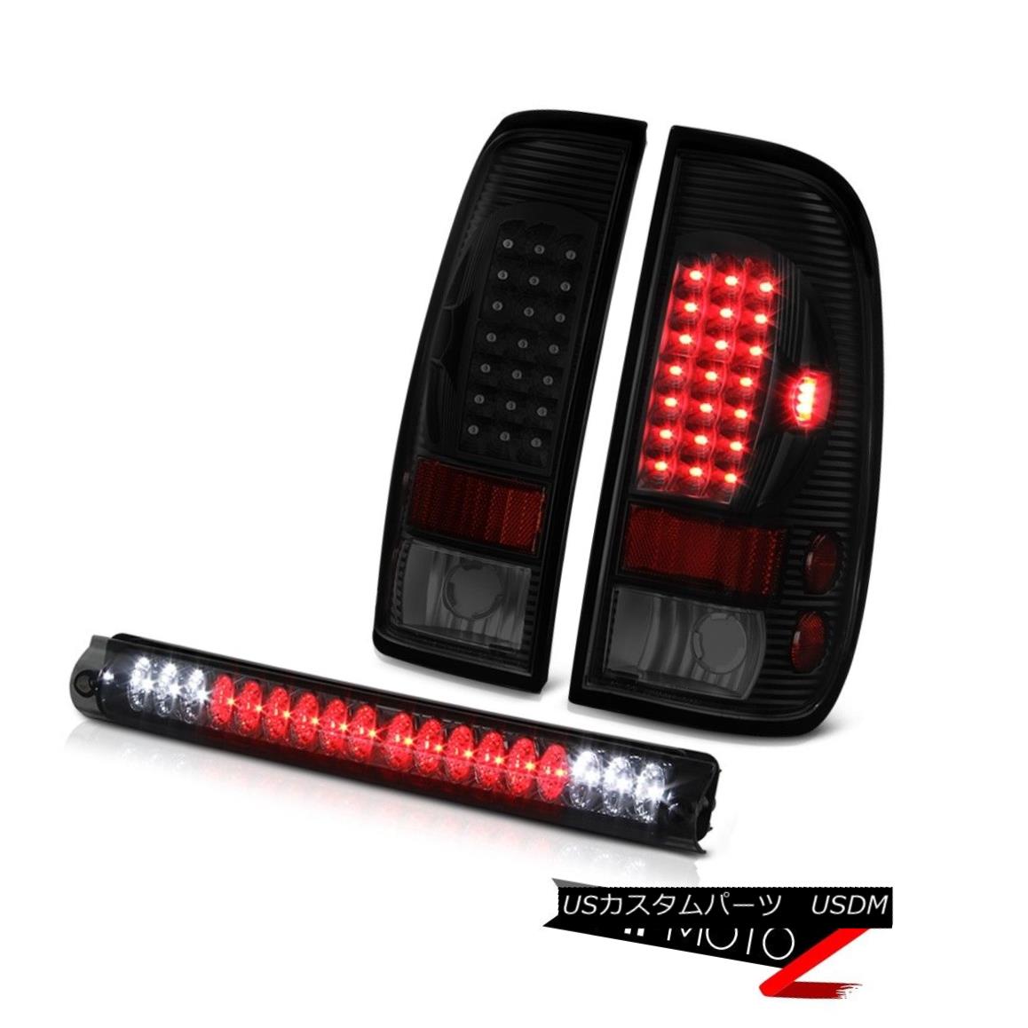 テールライト 1997-2003 F150 Xlt Titanium Smoke High Stop Light Darkest Tail Brake Lamps SMD 1997-2003 F150 Xltチタン煙ハイストップライトダークテールブレーキランプSMD 【並行輸入品】