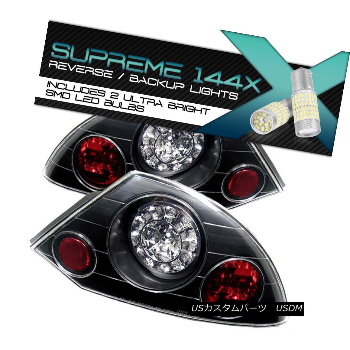 テールライト 360 Degree SMD Reverse 00-02 MIT Eclipse GT/RS/SPYDER Left+Right LED Tail Lamps 360度SMDリバース00-02 MIT Eclipse GT / RS / SPYDER左+右LEDテールランプ 【並行輸入品】