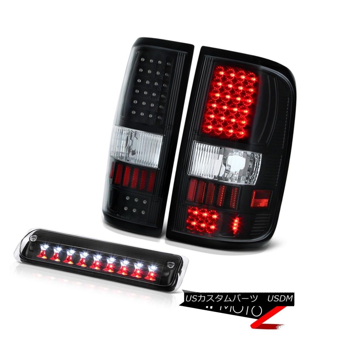 テールライト 2004-2008 Ford F150 XL Black Roof Cab Lamp Tail Lights LED SMD \