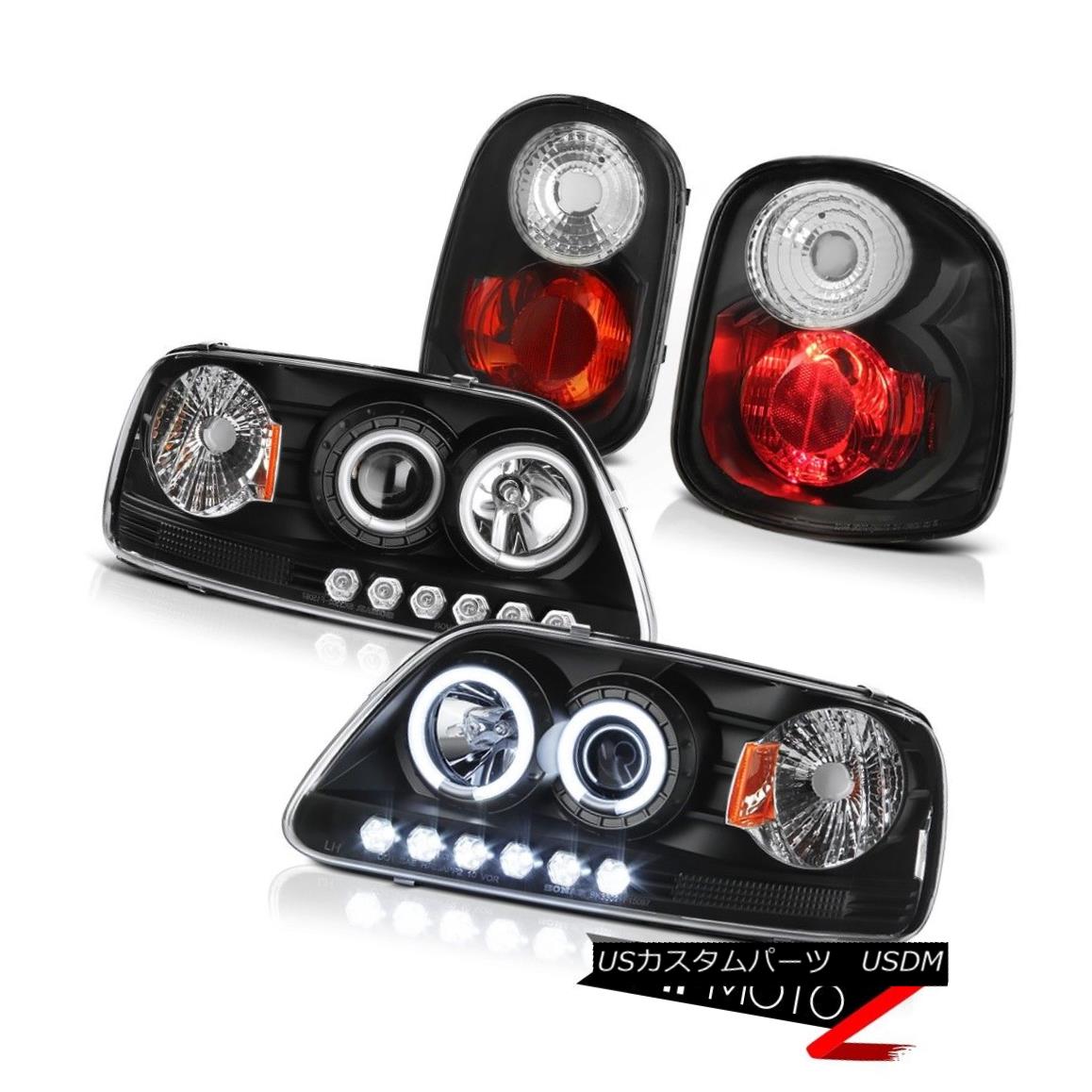 テールライト Fluorescence Halo Headlight Signal Tail light Black 2001-2003 F150 Flareside XL 蛍光ハローヘッドライト信号テールライトブラック2001-2003 F150 Flareside XL 【並行輸入品】 58,410円