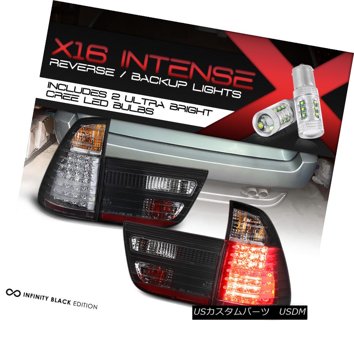 テールライト !CREE LED BACKUP! [BRIGHTEST] 2000-2006 BMW X5 E53 Signal Rear Brake Tail Lights ！クリーLEDのバックアップ！ [BRIGHTEST] 2000-2006 BMW X5 E53信号リアブレーキテールライト 【並行輸入品】