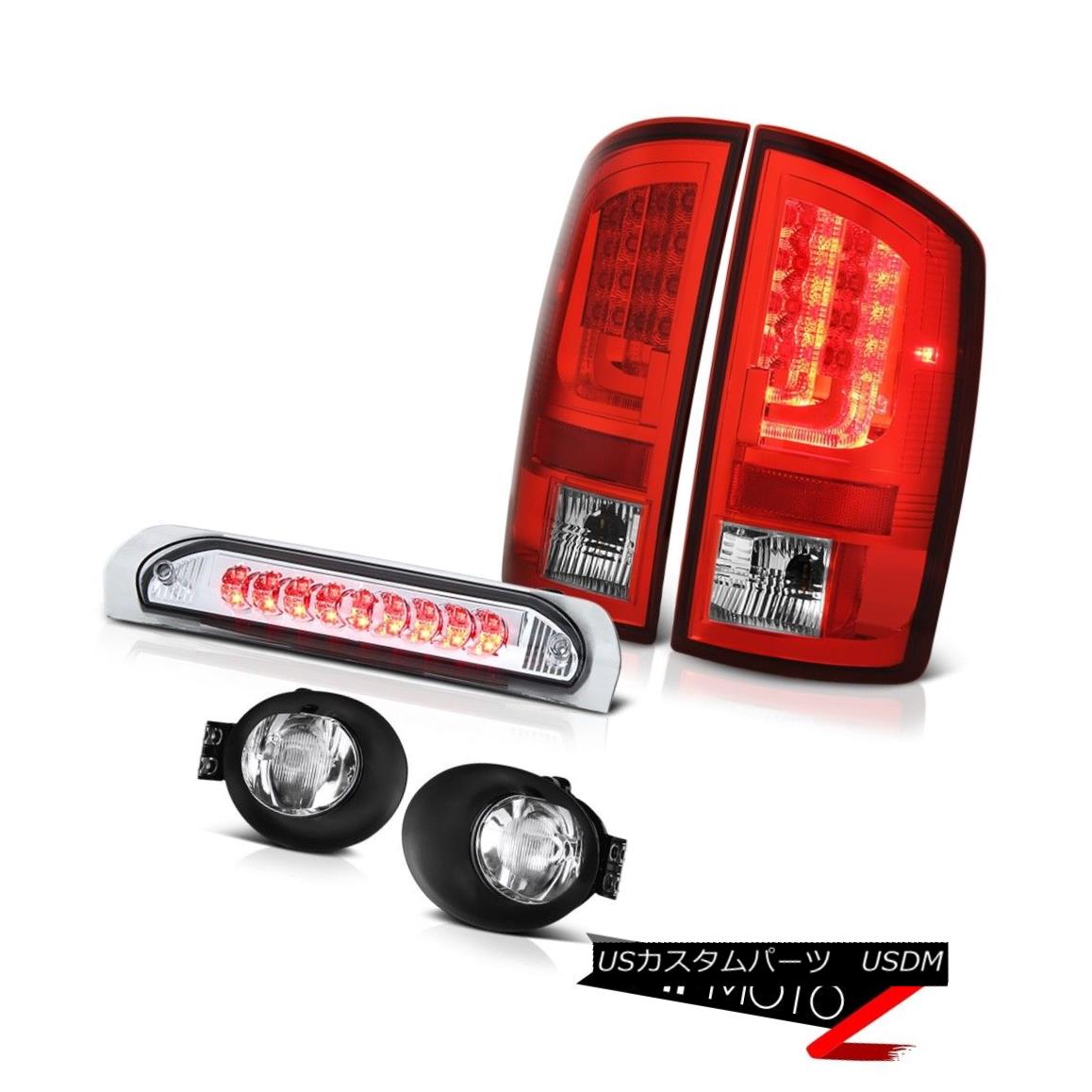 テールライト 2003-2006 Dodge Ram 1500 4.7L Taillights Foglights High STop Light Tron STyle 2003-2006ダッジラム1500 4.7L灯台FoglightsハイSTopライトTron STyle 【並行輸入品】