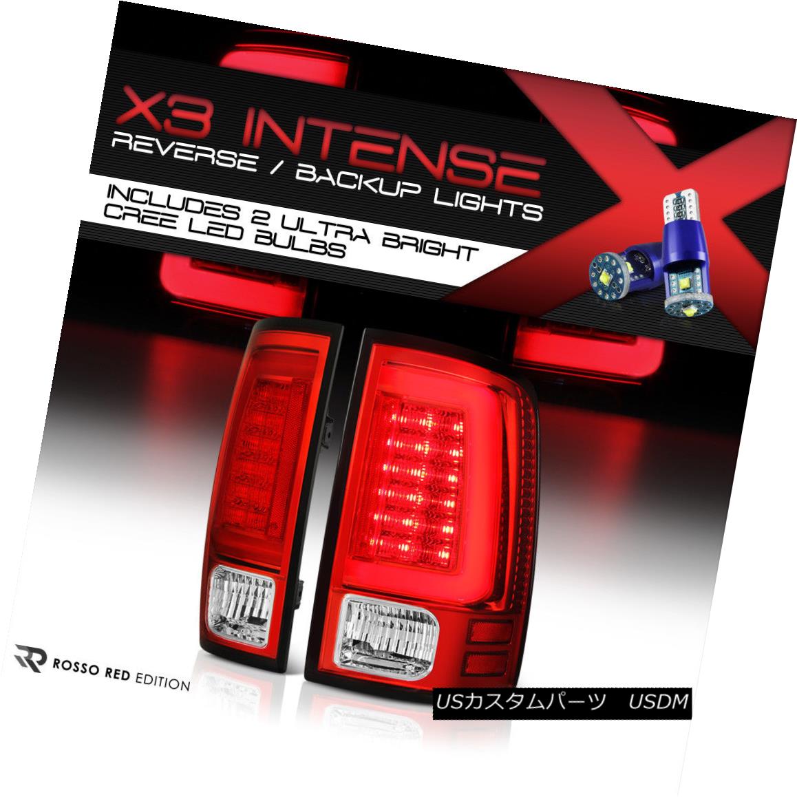 テールライト !HIGH-POWER SMD REVERSE! 09-18 Dodge RAM {TRON STYLE} Neon Tube LED Tail Lights ！ハイパワーSMDリバース！ 09-18ダッジRAM {トロンスタイル}ネオンチューブLEDテールライト 【並行輸入品】