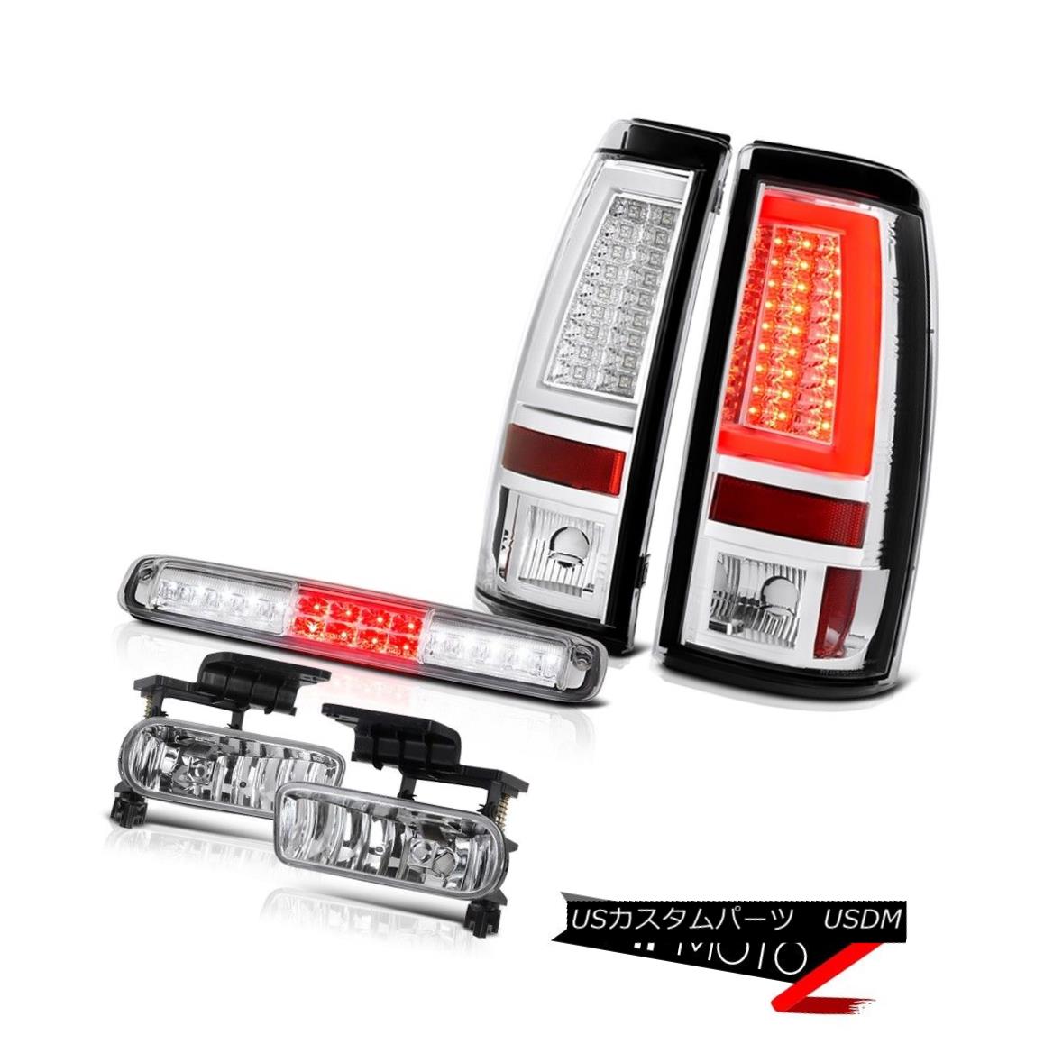 テールライト 99-02 Silverado 3500 Tail Brake Lights High Stop Lamp Fog Neon Tube Tron Style 99-02 Silverado 3500テールブレーキライトハイストップランプフォグネオンチューブトロンスタイル 【並行輸入品】