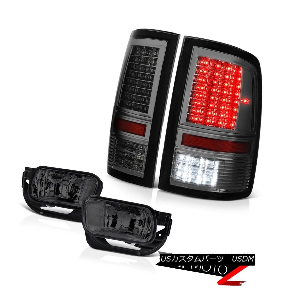 テールライト 2010-2018 Ram 3500 Turbodiesel Phantom Smoke Tail Lamps Fog SMD \