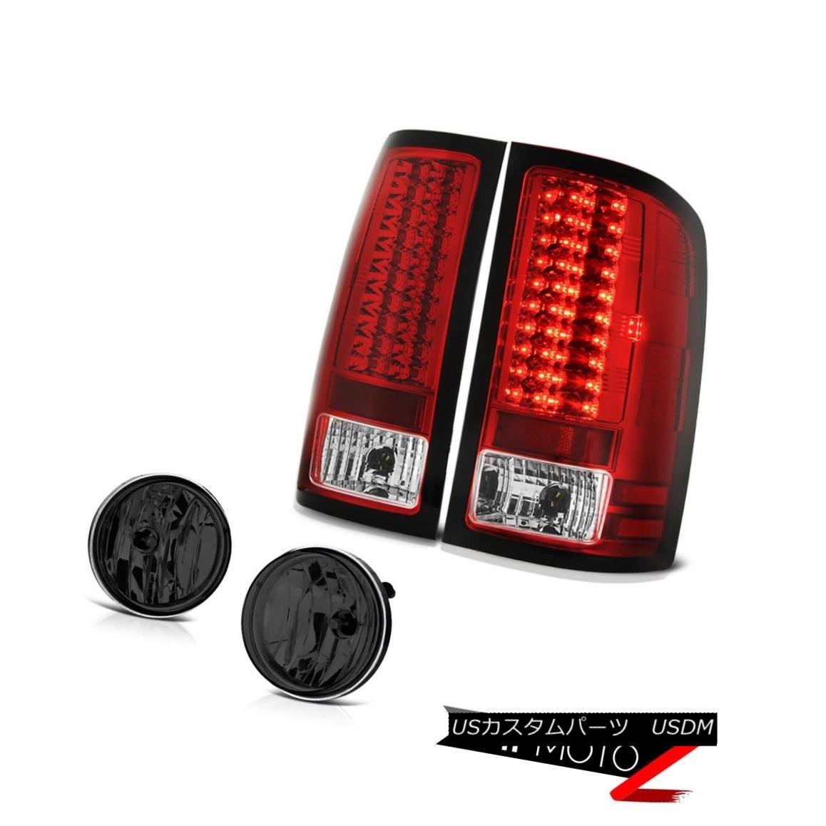 テールライト {Super Bright} SMD Rear LED Tail Lamp+ Driving Fog 07 08 09 10 GMC Sierra Denali {スーパーブライト} SMDリアLEDテールランプ+ドライビングフォッグ07 08 09 10 GMC Sierra Denali 【並行輸入品】