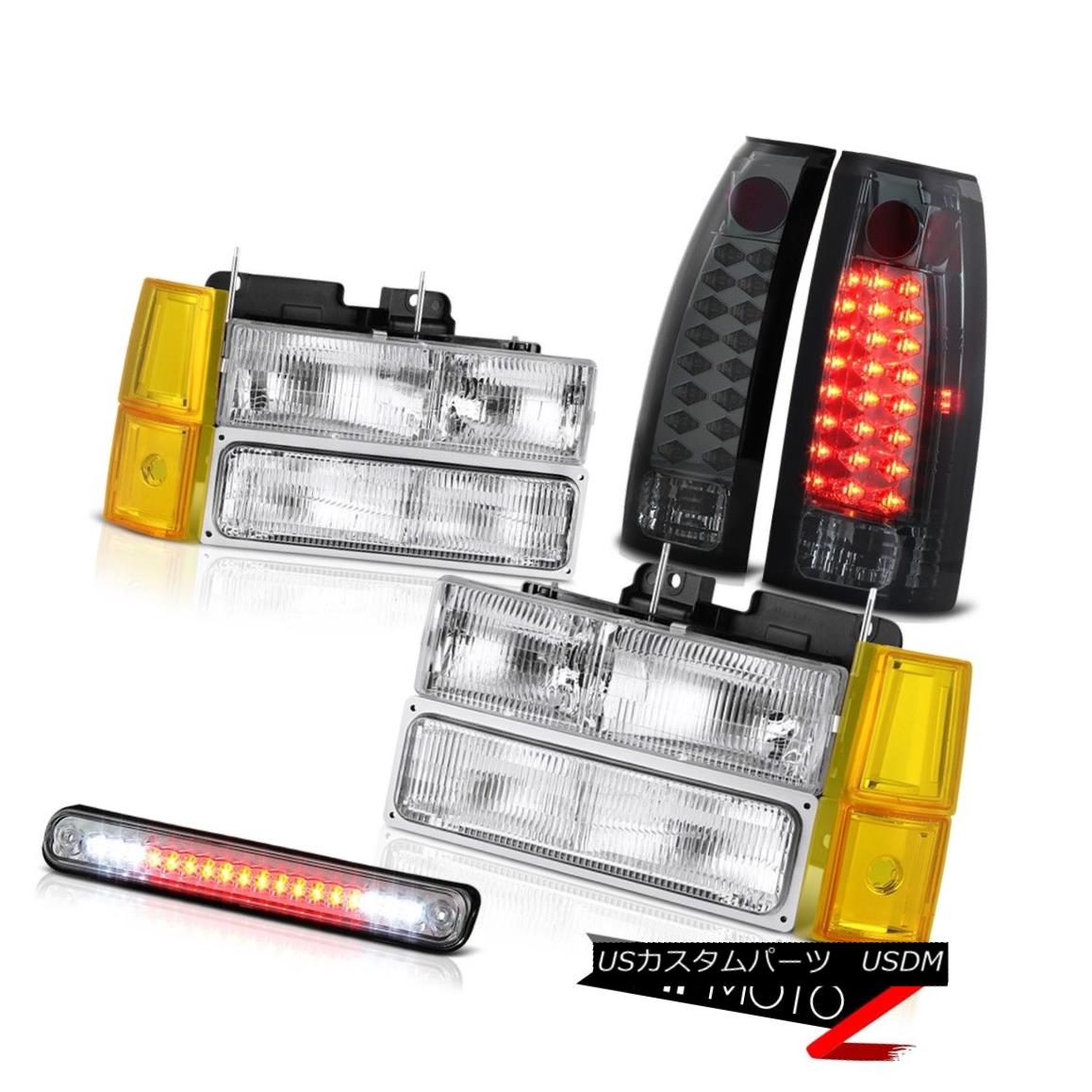 テールライト 1994-1998 GMC C2500 Headlamps Bumper Roof Brake Light Tail Lamps OE Style LED 1994-1998 GMC C2500ヘッドランプバンパールーフブレーキライトテールランプOEスタイルLED 【並行輸入品】