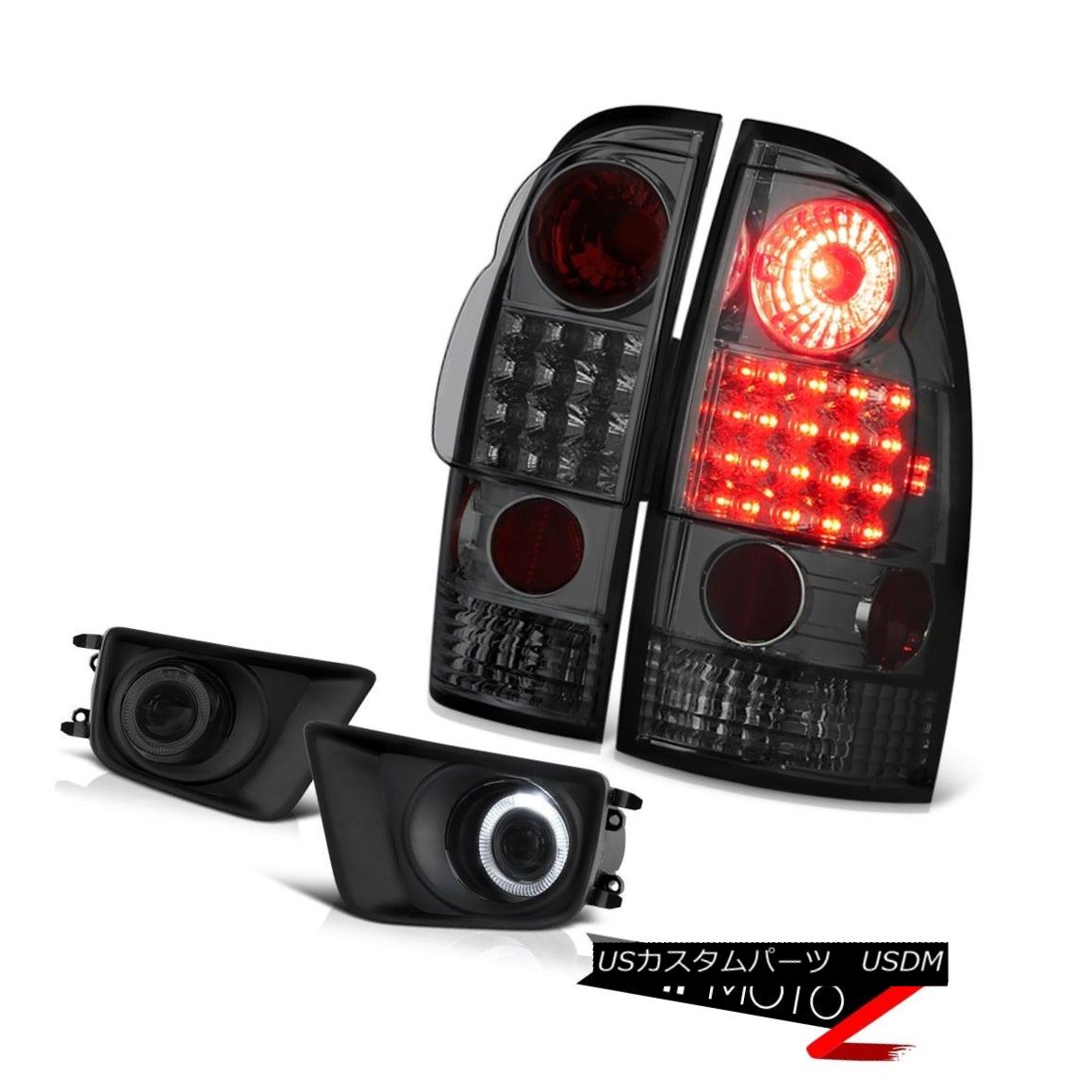 テールライト 2012-2015 Toyota Tacoma X-Runner Titanium smoke foglamps tail lamps Projector 2012年?2015年トヨタタコマXランナーチタンスモークフォグランプテールランププロジェクター 【並行輸入品】