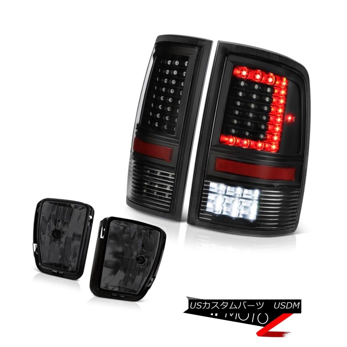 テールライト 2013-2018 RAM 1500 Titanium Smoke Fog Lamps Inky Black Tail Light Assembly SET 2013-2018 RAM 1500チタンスモークフォグランプインキブラックテールライトアセンブリSET 【並行輸入品】 58,410円