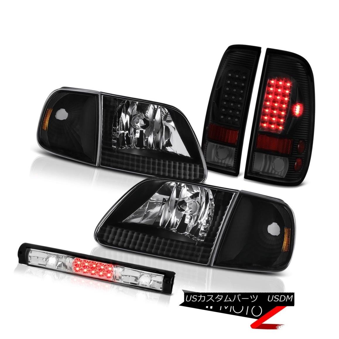 テールライト 97-03 Ford F150 Headlamps High Stop Lamp Rear Brake Lamps LED SMD \