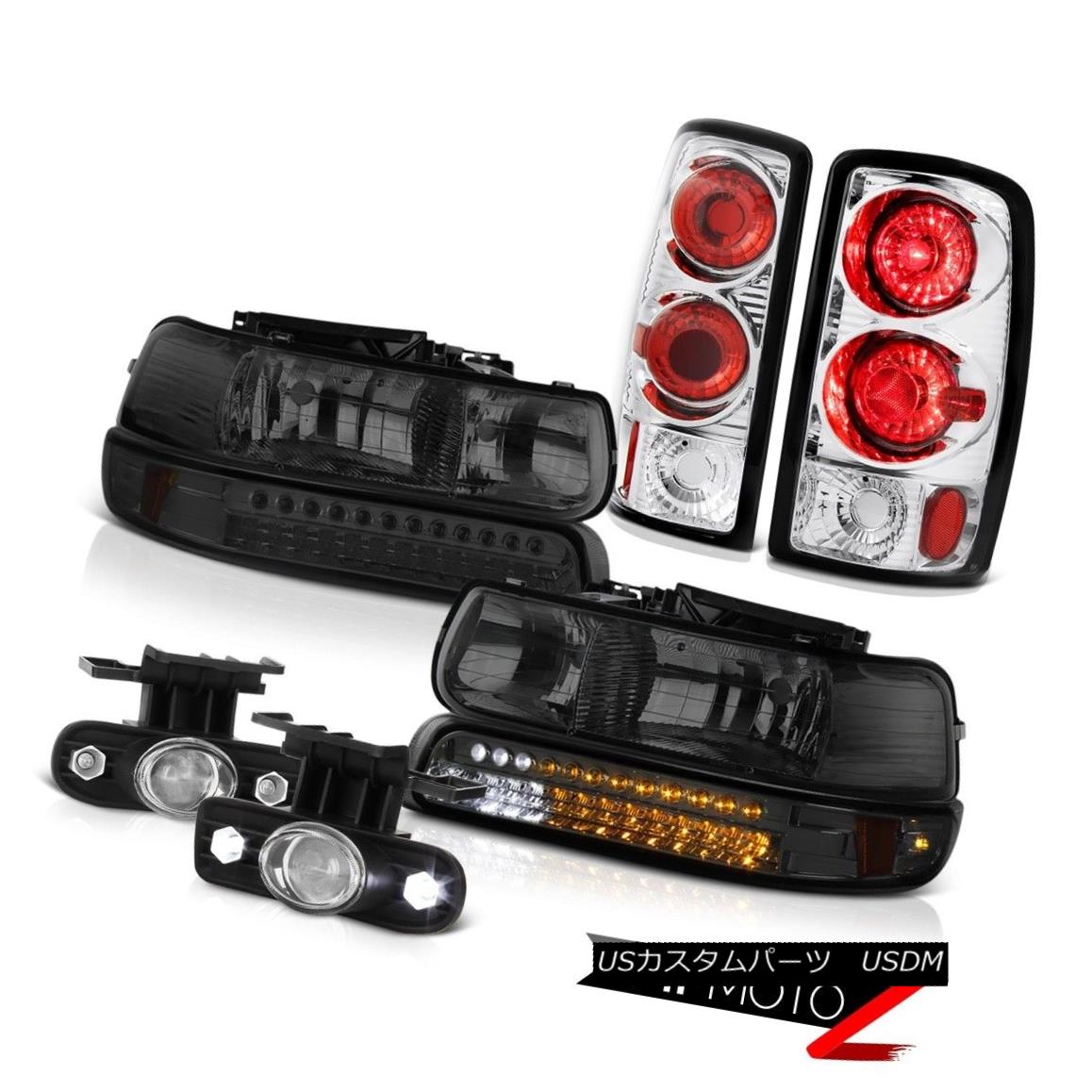 テールライト 00 01 02 03 04 05 06 Suburban 5.3L Parking Headlight Brake Lamps Projector Fog 00 01 02 03 04 05 06郊外5.3Lパーキングヘッドライトブレーキランププロジェクターフォグ 【並行輸入品】