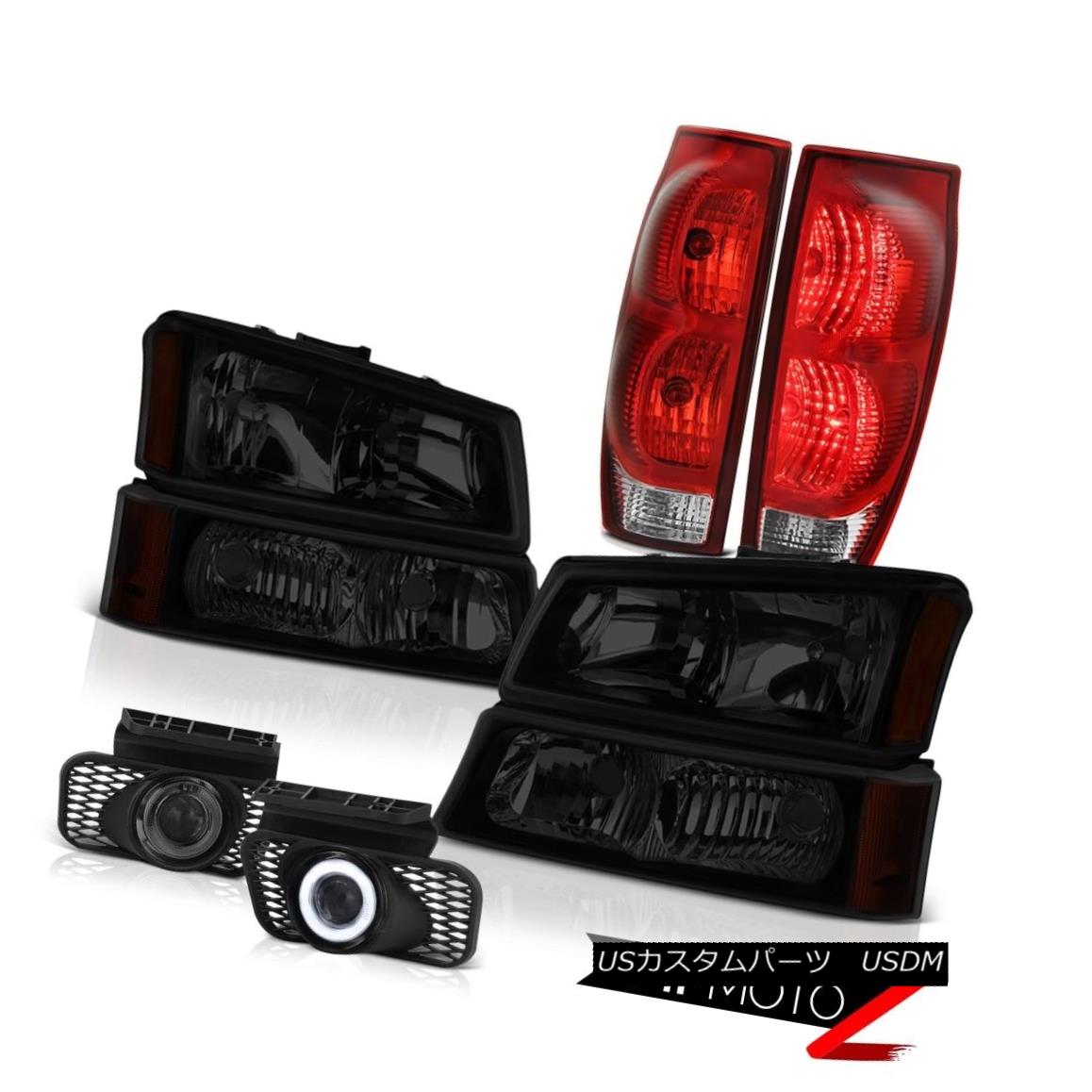 Headlamps パーツ テールライト ライト ランプ店車用品 バイク用品 Tail テールライト Lamps Foglights Chevy Avalanche Foglightsワインレッドテールブレーキランプテールライトヘッドランプ World倉庫 車用品 Taillights 03 06 Avalanche ライト ランプ Brake