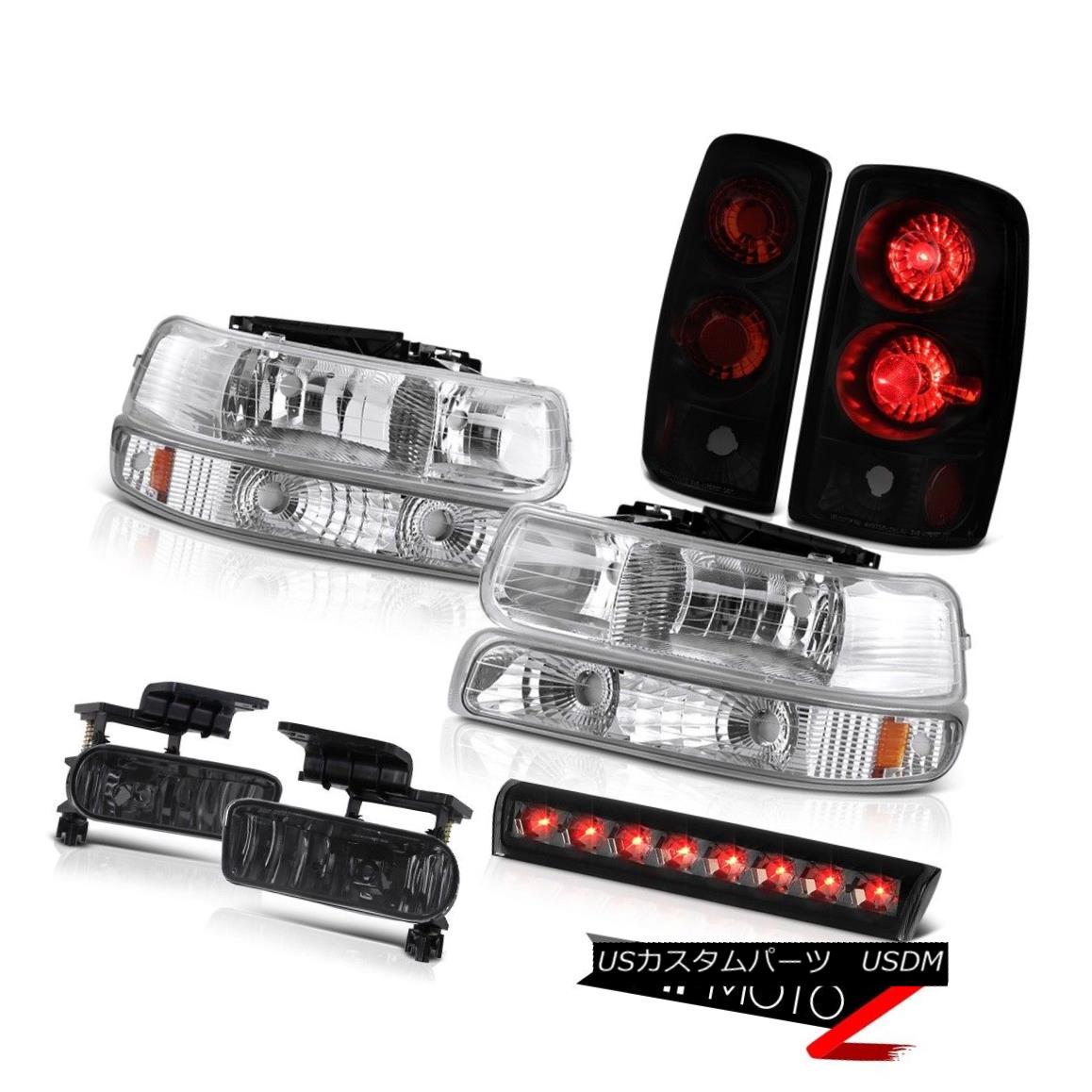 テールライト 2000-2006 Tahoe LS Smokey 3rd brake light foglamps rear lights chrome Headlights 2000-2006タホLSスモーク第3ブレーキライトフォグランプリアライトクロームヘッドライト 【並行輸入品】