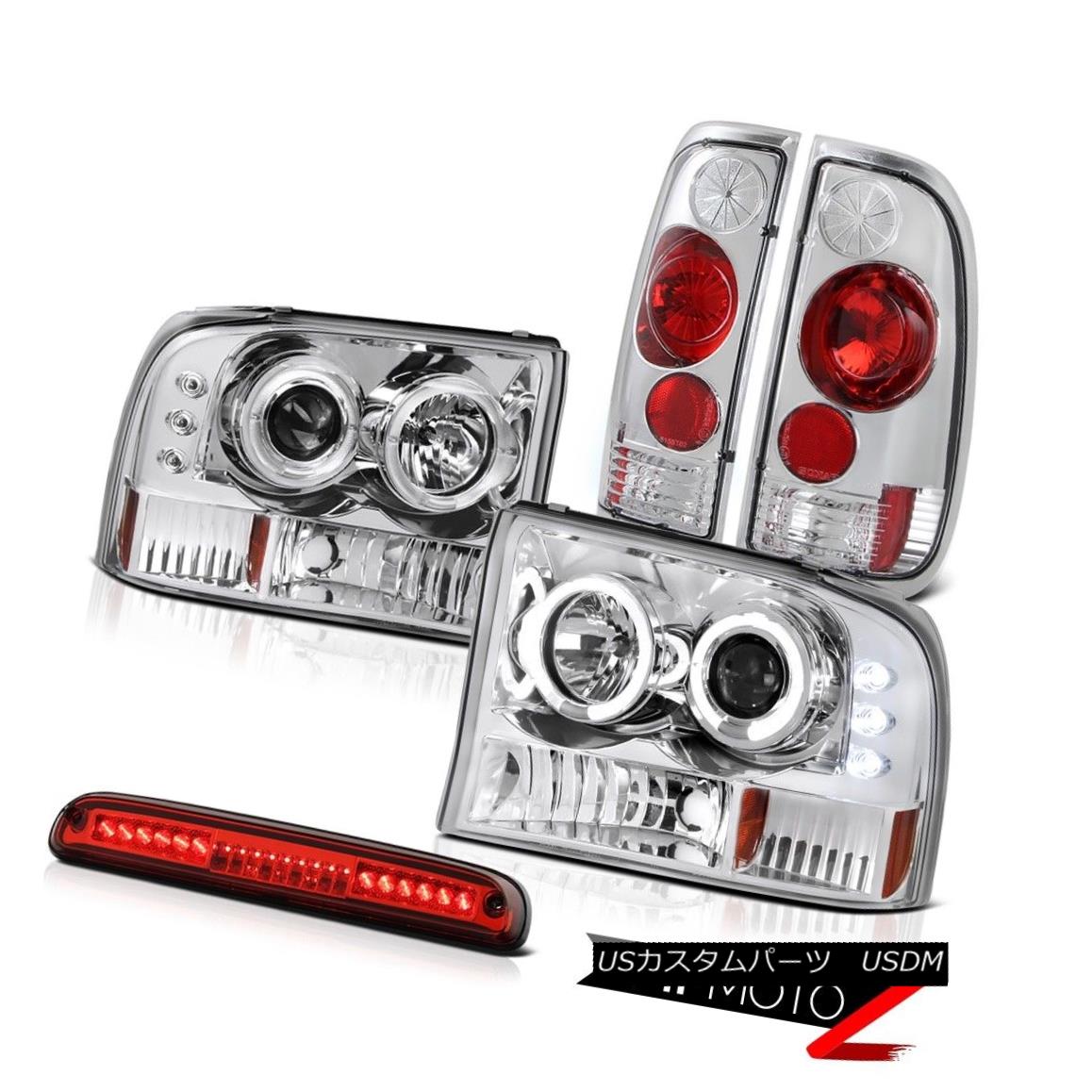 テールライト LED DRL Headlamps Rear Signal Lamps Third Brake Cargo 99 00 01 02 03 04 F250 LED DRLヘッドランプリアシグナルランプ第3ブレーキ貨物99 00 01 02 03 04 F250 【並行輸入品】