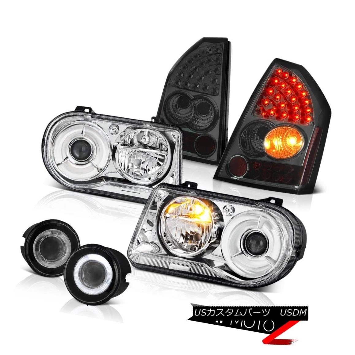 テールライト Headlight Clear Headlamps LED Tail Light Foglamps 2005-2007 Chrysler 300C 5.7L ヘッドライトクリアヘッドランプLEDテールライトFoglamps 2005-2007 Chrysler 300C 5.7L 【並行輸入品】