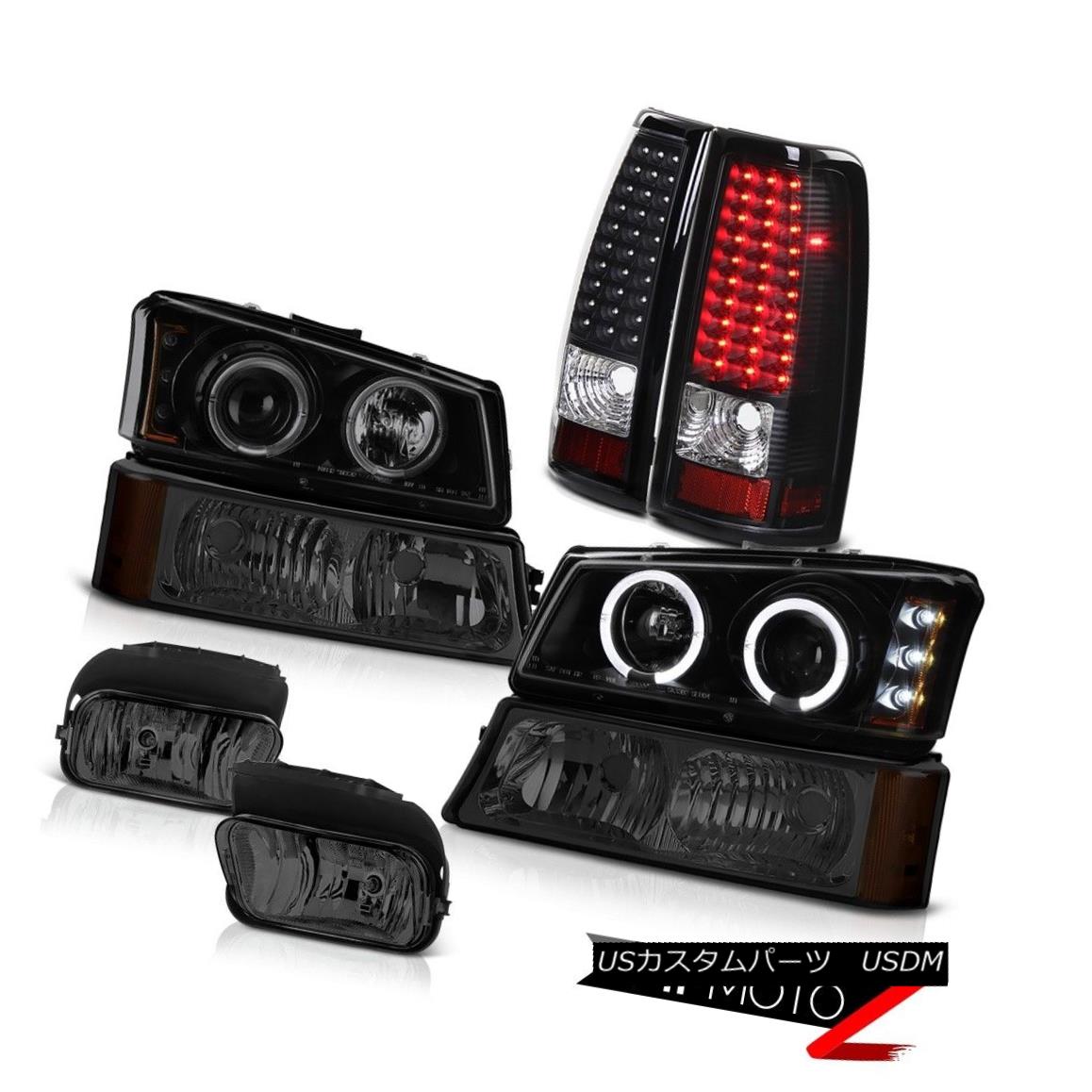 驚きの値段 ヘイローヘッドライト煙バンパーテールライトアセンブリled Silverado 03 06 Foglamp Led Assembly Lights Tail Bumper Smoke Headlight Halo テールライト Foglamp Silverado 03 06 Usdm 0056 416 Kabmojokerto Jdih Jatimprov Go Id