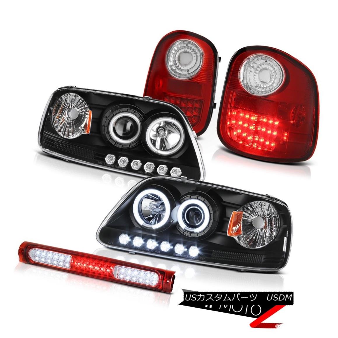 テールライト C.C.F.L Angel Eye Headlights LED Taillights Brake 97-03 F150 Flareside Hertiage C.C.F.LエンジェルアイヘッドライトLEDテールライトブレーキ97-03 F150 Flareside Heritage 【並行輸入品】