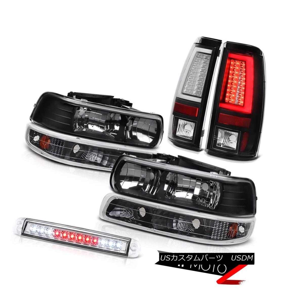 テールライト 99-02 Silverado 2500 Taillamps Third Brake Light Bumper Headlights Factory Style 99-02 Silverado 2500 Taillamps第3ブレーキライトバンパーヘッドライト工場のスタイル 【並行輸入品】