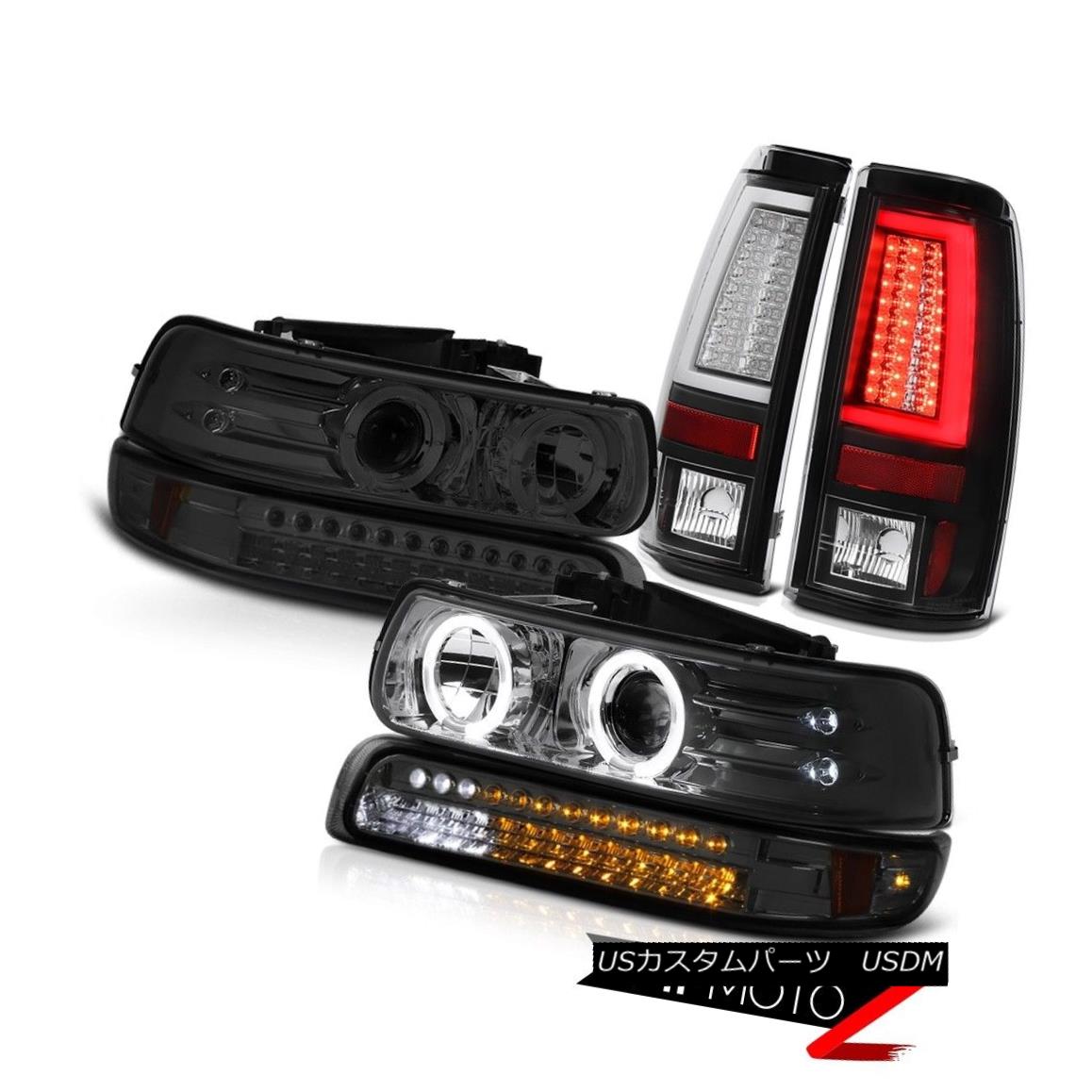 テールライト 99 00 01 02 Silverado WT Tail Lights Parking Lamp Headlamps OLED Prism Tron Tube 99 00 01 02 Silverado WTテールライトパーキングランプヘッドランプOLED Prism Tron Tube画像