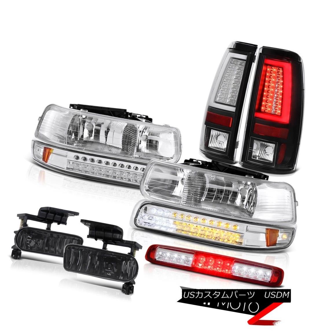 テールライト 99 00 01 02 Silverado LT Black Rear Brake Lamps Roof Cargo Lamp Headlamps Fog 99 00 01 02 Silverado LT BlackリアブレーキランプRoof Cargo Lamp Headlamps Fog 【並行輸入品】