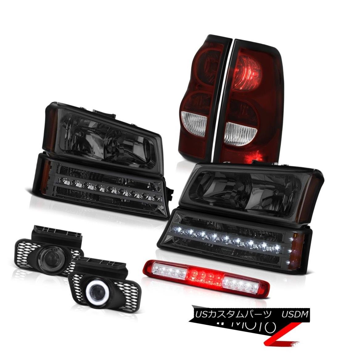 テールライト 03-06 Silverado 1500 Roof Cab Lamp Fog Lights Taillights Bumper Light Headlamps 03-06シルバラード1500ルーフキャブランプフォグライトテールライトバンパーライトヘッドランプ 【並行輸入品】