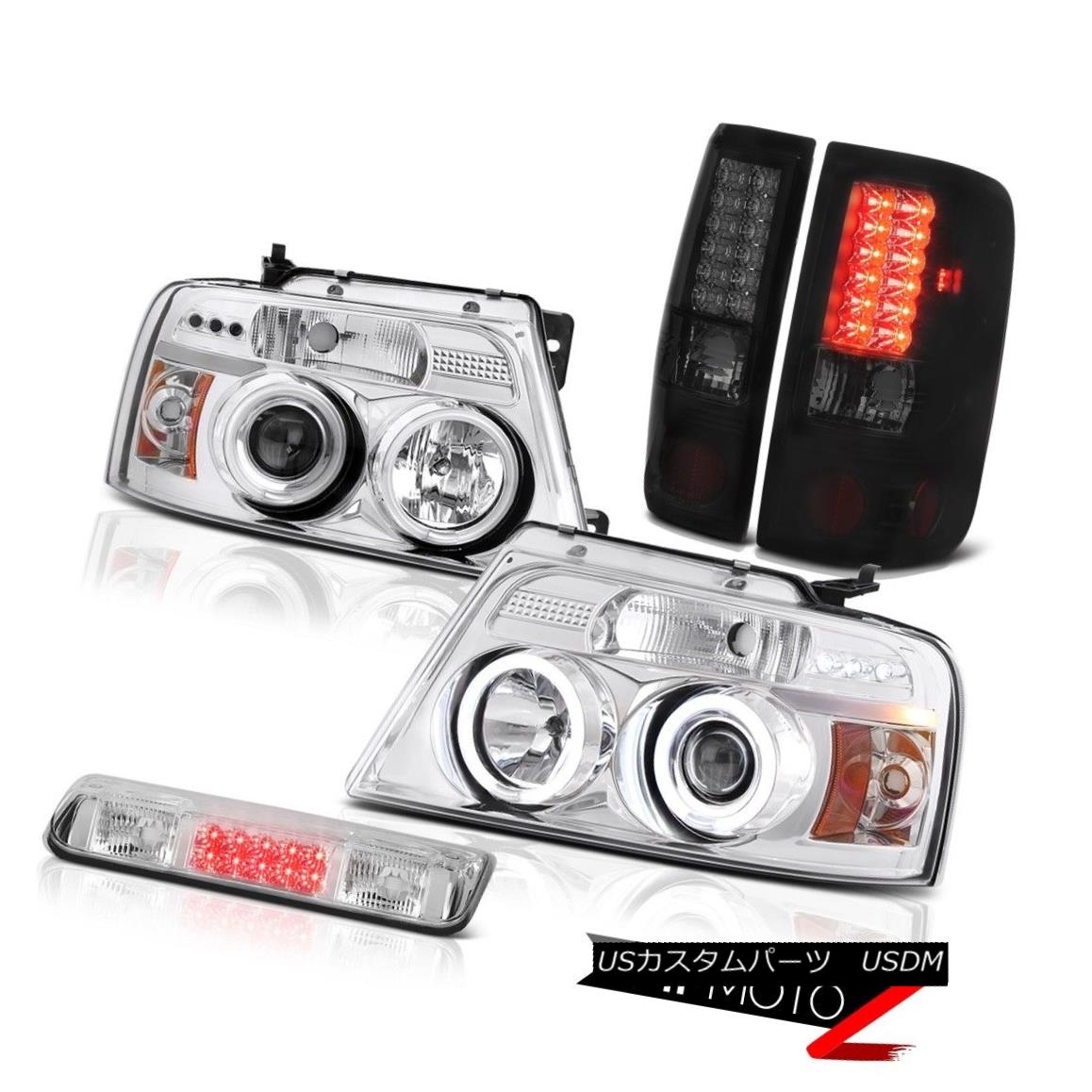 テールライト 04-08 Ford F150 FX4 Roof Cargo Lamp Headlights Rear Brake Lamps LED CCFL Halo 04-08 Ford F150 FX4ルーフカーゴランプヘッドライトリアブレーキランプLED CCFL Halo 【並行輸入品】