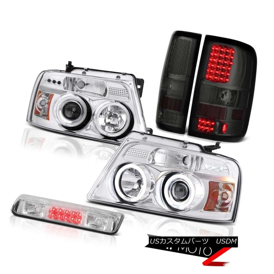 テールライト 2004-2008 Ford F150 XL Roof Cab Lamp Taillights Headlights LED CCFL Ring Cool 2004-2008 Ford F150 XLルーフキャブ・ランプ・テールライトヘッドライトLED CCFLリングクール 【並行輸入品】