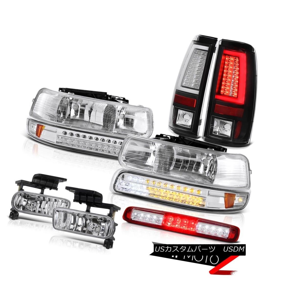 テールライト 99-02 Silverado 2500 Rear Brake Lights Roof Cargo Lamp Headlamps Foglamps LED 99-02 Silverado 2500リアブレーキライトルーフカーゴランプヘッドランプフォグランプLED 【並行輸入品】