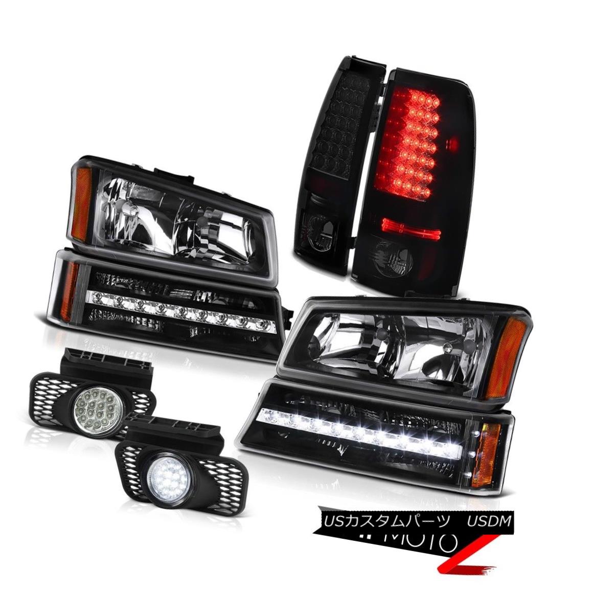 テールライト 03 04 05 06 Silverado 3500HD Fog lights tail lamps bumper light headlights LED 03 04 05 06 Silverado 3500HDフォグライトテールランプバンパーライトヘッドライトLED 【並行輸入品】